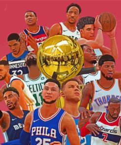 Video Game NBA 2k Diamond Painting