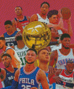 Video Game NBA 2k Diamond Painting