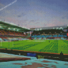 Villa Park Birmingham Stadium Diamond Painting