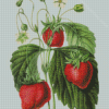 Vintage Strawberry Diamond Painting