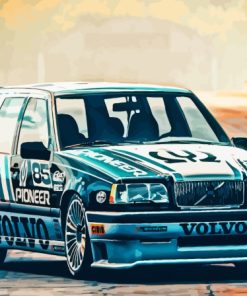 Volvo 850 Race Car Diamond Painting