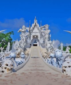 Wat Rong Khun The White Temple Diamond Painting