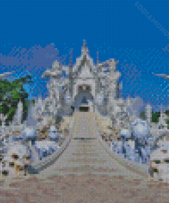 Wat Rong Khun The White Temple Diamond Painting