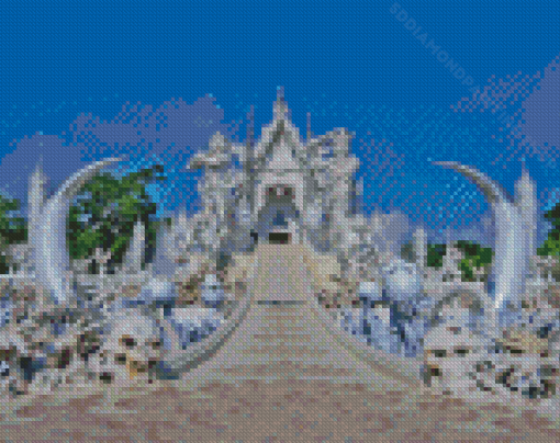 Wat Rong Khun The White Temple Diamond Painting