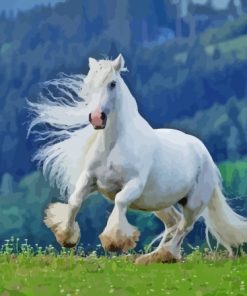 White Cob Diamond Painting