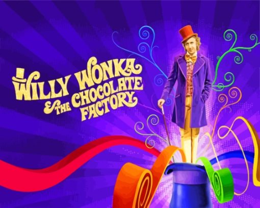 Willy Wonka And The Chocolate Factory Disney Film Diamond Painting