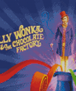 Willy Wonka And The Chocolate Factory Disney Film Diamond Painting