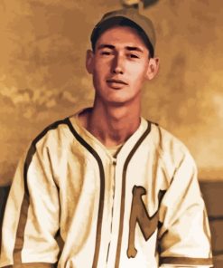 Young Ted Williams Diamond Painting