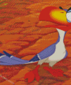 Zazu Bird Diamond Painting