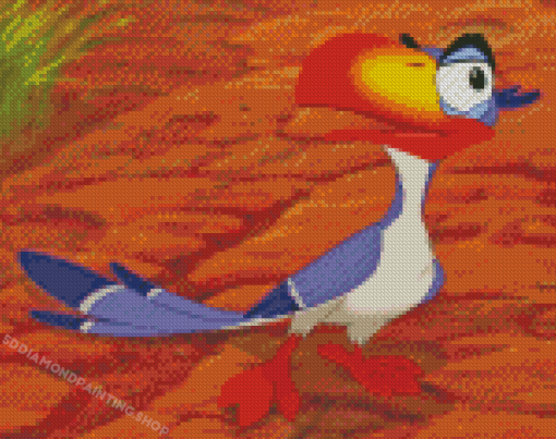 Zazu Bird Diamond Painting