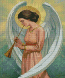 Aesthetic Angel Melodies Diamond Painting