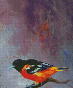 Aesthetic Baltimore Oriole Diamond Painting