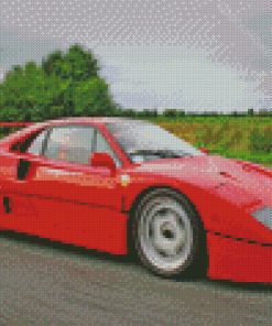 Aesthetic Ferrari F40 Diamond Painting