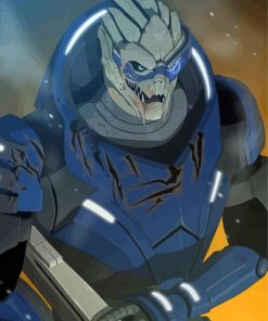 Aesthetic Garrus Diamond Painting