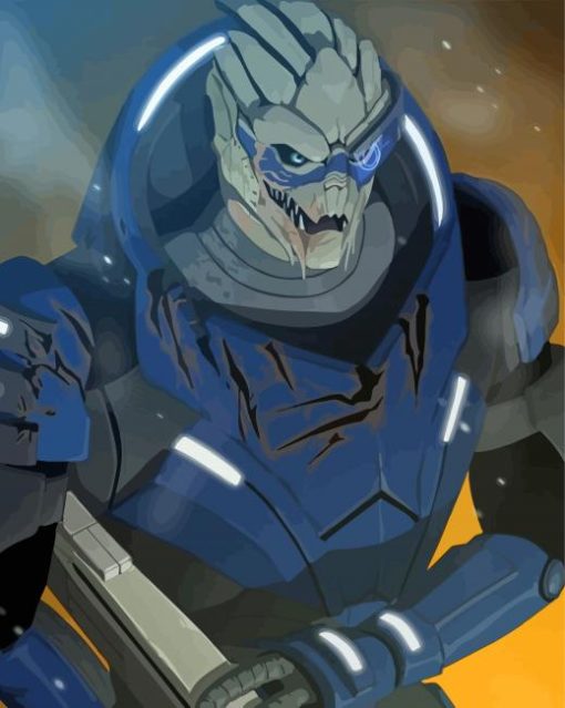 Aesthetic Garrus Diamond Painting