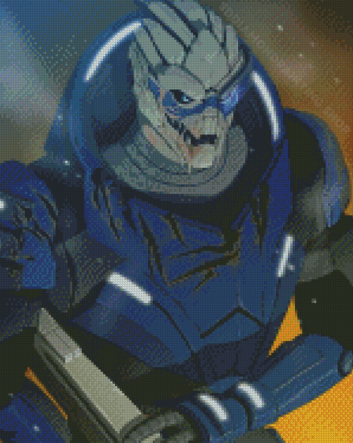 Aesthetic Garrus Diamond Painting