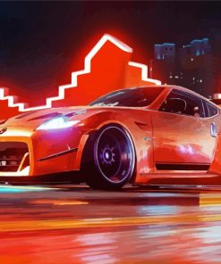 Aesthetic Need For Speed Diamond Painting