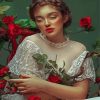 Aesthetic Queen Of Roses Diamond Painting