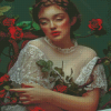 Aesthetic Queen Of Roses Diamond Painting