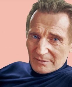 Actor Liam Neeson Diamond Painting