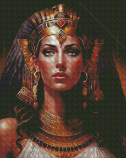 Ancient Egyptian Lady Diamond Painting