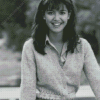 Black And White Phoebe Cates Diamond Painting