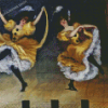 Can Can Dancers Diamond Painting