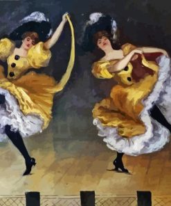 Can Can Dancers Diamond Painting