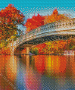 Central Park Autumn Diamond Painting