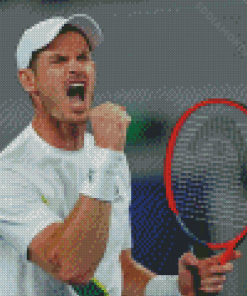 Andy Murray Diamond Painting