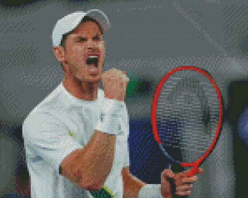 Andy Murray Diamond Painting