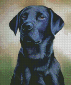 Cool Black Labrador Diamond Painting