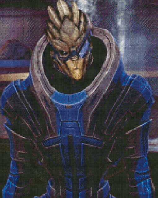 Cool Garrus Diamond Painting