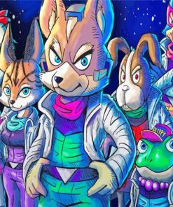 Cool Star Fox Diamond Painting