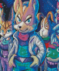 Cool Star Fox Diamond Painting