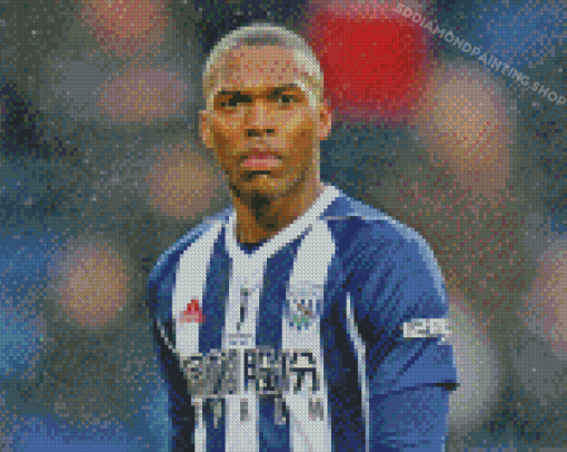 Daniel Sturridge West Bromwich Football Player Diamond Painting