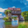 Giverny Old Mill Diamond Painting