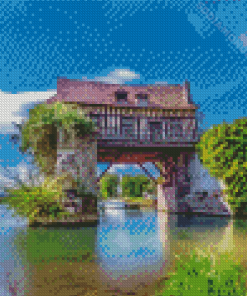 Giverny Old Mill Diamond Painting