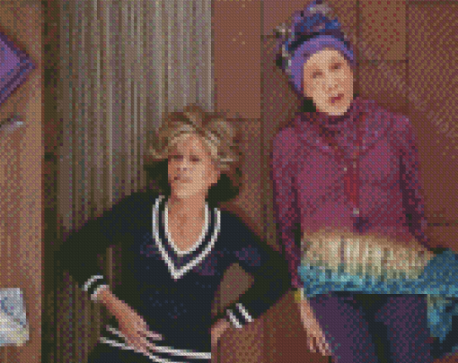 Grace And Frankie Characters Diamond Painting