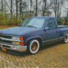 Grey 1990 Chevy Diamond Painting