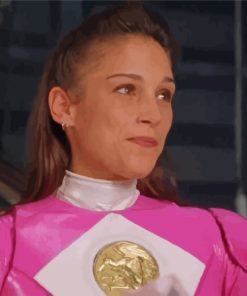 Kimberly Hart Pink Ranger Diamond Painting