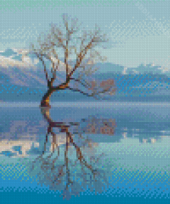 Lake Wanaka Reflection Diamond Painting