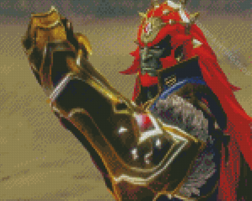 Legend Of Zelda Ganondorf Diamond Painting