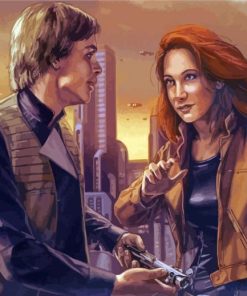 Mara Jade And Luke Skywalker Diamond Painting