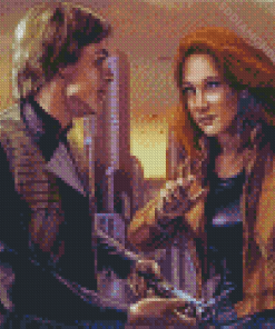 Mara Jade And Luke Skywalker Diamond Painting