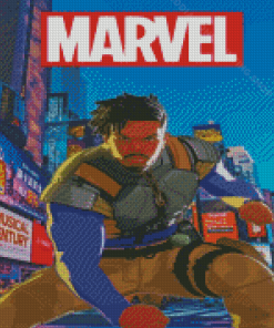 Marvel Erik Killmonger Poster Diamond Painting