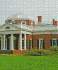 Monticello Building Diamond Painting