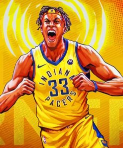 Myles Turner Diamond Painting