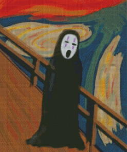 No Face The Scream Diamond Painting