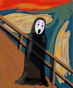 No Face The Scream Diamond Painting